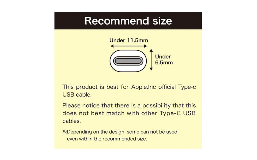 CABLE BITE for Type-C USB - Travel Carry