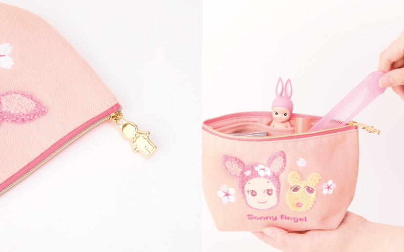 Cherry Blossom Series Zipper Pouch - Desk Accent