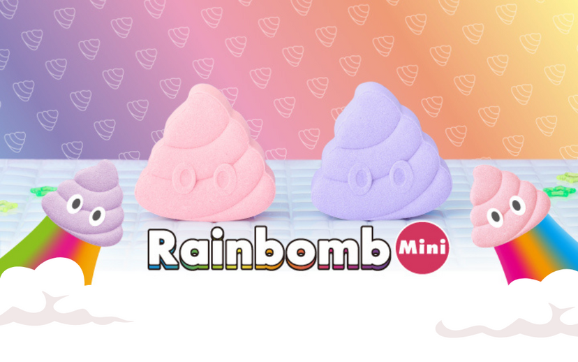 Rainbomb Mini Poop Emoji - Shelf Ready